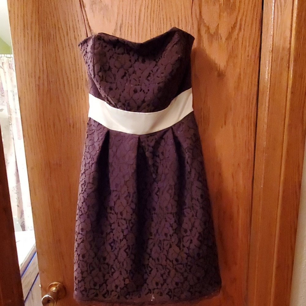 Strapless dress